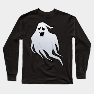 Scary Ghost! Long Sleeve T-Shirt